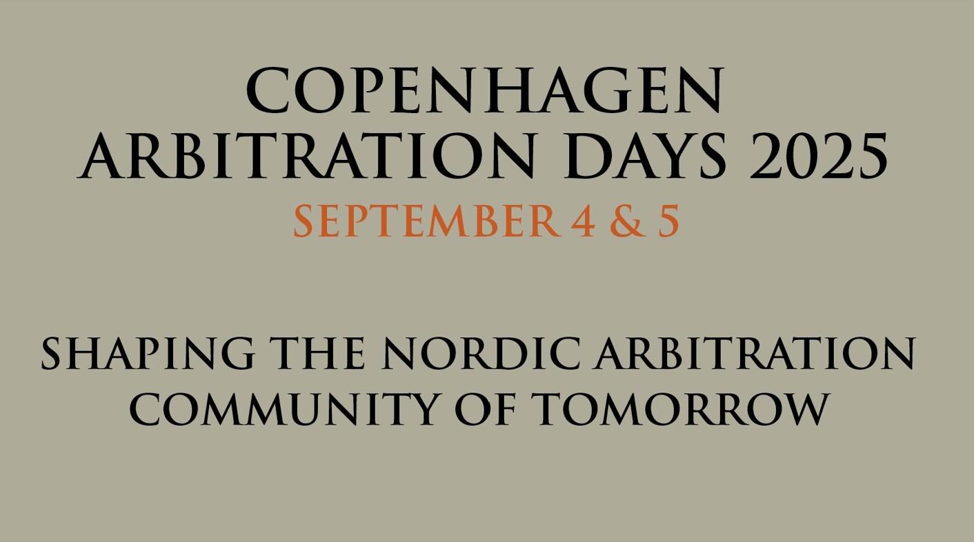 Copenhagen Arbitration Days